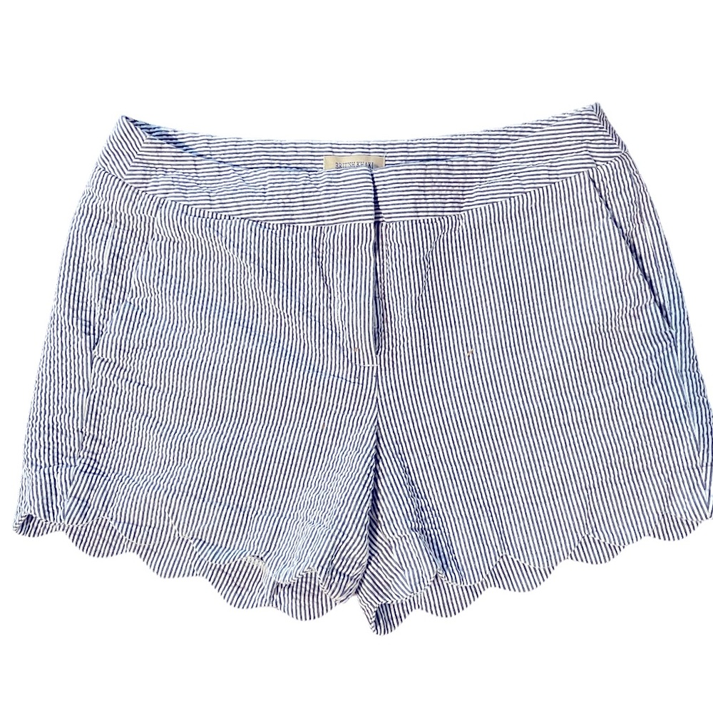 British khaki 100% cotton short shorts